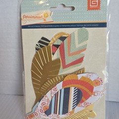 Basic Grey – Scrapbooking Junk Journal Die-Cuts and Embellishments Lot Of 6