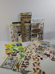 Farm Animal, Zoo Animals, Birds & More Stickers Embellishments Craft Scrapbook