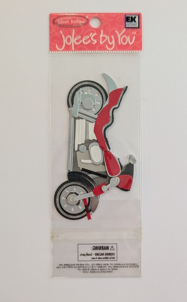 Jolee’s Motorcycle Mini Scrapbooking Embellishment