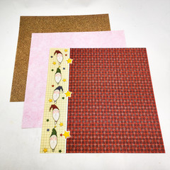 Scrapbook Paper Lot 12×12 Paper Pizazz & Hot off the Press Pattern 50 Sheets B