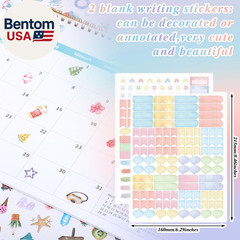 Planner Stickers with Glittery Film, 1000+ Scrapbook Stickers for Calendar Seaso