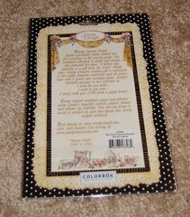 Colorbok Diecut Frame & Accent ~ Sandy Clough….Wood Lattice