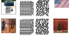 Versatile 336 Piece Waterproof Letter Stickers for Crafting & Organization