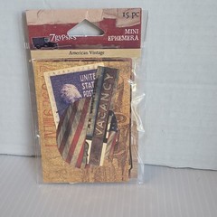 7gypsies – Scrapbooking Junk Journal Journaling Cards And Ephemera Lot Of 5