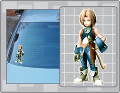 ZIDANE TRIBAL from Final Fantasy IX Vinyl Decal #1 Car Truck Laptop Sticker