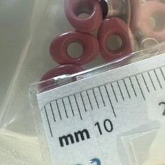 110 pieces OVAL EYELETS Standard 1/8in Hole Embellishments Eyelet Egg Shaped