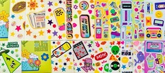 10 WHOLESALE bulk sticker pack, HUGE variety of themes characters animals & more