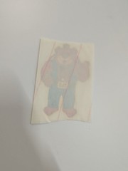 Vintage Stickers BJ Bear Sticker VTG 80s Mr. T Teddy Bear