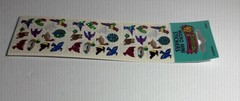 Vintage Sandylion Prismatic Bird Mini Stickers Peacock Toucan Parrot Cardinal