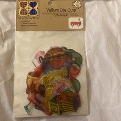 Paper Reflections Vellum Die Cuts Scrapbooking Decorations Lot Of 3 BRAND NEW