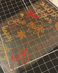 Hobby Lobby FALL Paper Crafts Glitter Stickers – FALL SAYINGS Sweater Weather