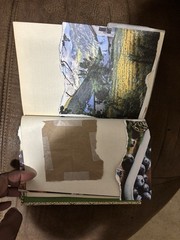 Unfinished Herbal Junk Journal Naked Base Kit Botanical Herbs Scrapbook Craft
