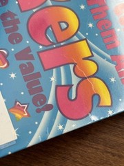 Vintage Lisa Frank Bubble Gum Machine Stickers 2 Sheets New Sealed NOS