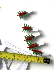 Christmas Craft And Scrapbooking Embellishments and Stickers Lot
