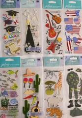 JOLEE’S LOT OF 13 PACKS . ALL DIFFERENT! LAS VEGAS,FISH, ANIMALS,SCHOOL,QUITARS