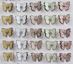 Handmade Butterfly Paper Embellishments 45 Scrapbooking Junk Journals Cards