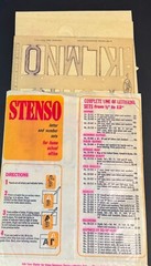 Vintage Craft Papers & Stencils Velour, Metallic, Transparency, Gummed, Day Glo