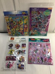 disney Nickelodeon ￼scrapbooking stickers lot Of 44 Packs Over 3500 Individual ￼