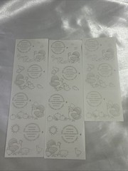 Mrs Grossman Vintage 3 2×6″ Thanksgiving ‘Turkeys’ Sticker Sheets (Retired)