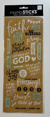 Me & My Big Idea Mambi Sticks-Baby Boy, Girl, Love, Faith, Birthday-U Choose