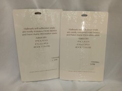 Vintage Hallmark ET Stickers Seal 1982 Sealed NOS Phone Home 2 PACKS OF 4 Sheets