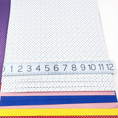 Michaels Scrapbook Paper Lot 12×12 Recollections Polka Dot 50 Sheets b