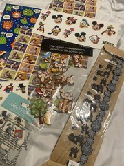 NEW LOT SCRAPBOOKING STICKERS , DIE CUTS , RUB ONS & TATTOOS. Roughly 40-50pcs