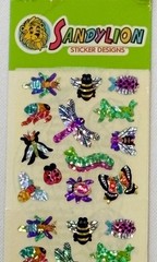 New Lot of 2 Packs Vintage Sandylion & Mrs. Grossman’s Bugs Stickers NIP