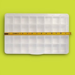 Huge 7pc Jumbo Lot Multicompartment Storage/ Scrapbook Cases Boxes Organization