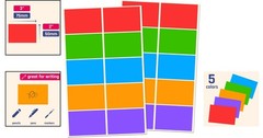Assorted Color Label Stickers 250 Pieces 3×2 Inches for Moving and Labeling