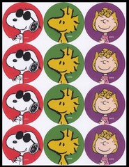 Stickers – Peanuts Sally Snoopy Woodstock – Any Occasion CL050