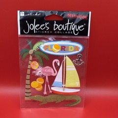 Jolee’s Boutique Stickers Summer, Beach, lot of 4