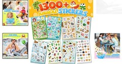 Colorful Peel and Stick Animal Stickers – 1300+ Fun Designs for Imaginative Play