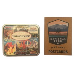 Cavallini & Co. National Parks Vintage Sticker Set, Assorted