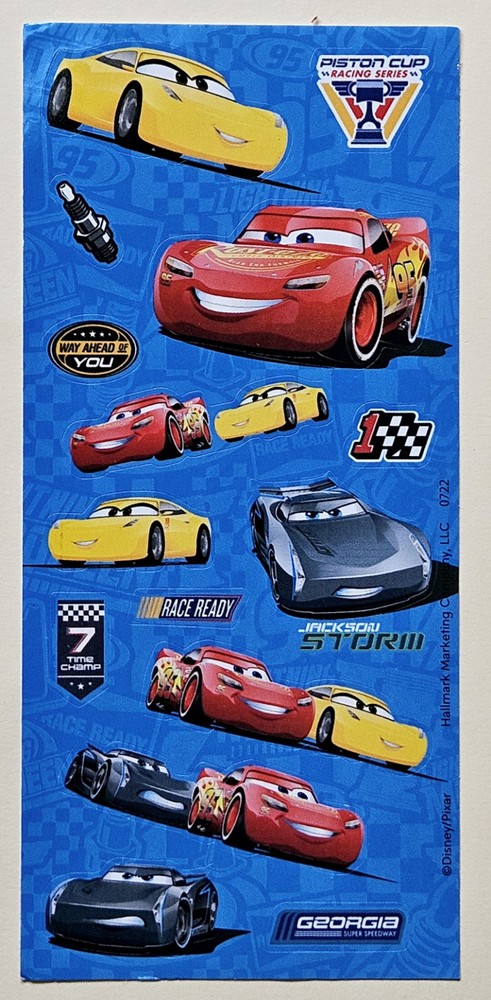 Disney Pixar Cars / Sticker sheet