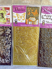 Hot Off The Press Scrapbooking Dazzles Stickers Butterflies Fairies Birthday