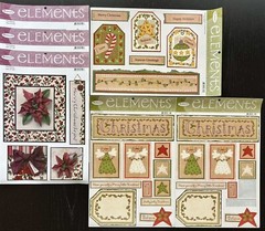 NEW! Daisy D’s Elements Holiday/Christmas Scrapbooking Stickers Bundle 6 Sheets