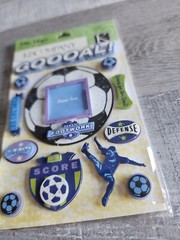 K&Company Peter Horjus Soccer Frame Score Defense Ball Stickers NEW #40