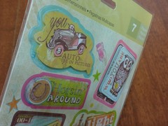 Studio 112 Chipboard VINTAGE SAYINGS Stickers Scrapbooking Card Making NIP