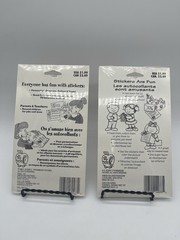 Vtg. 1998 Forget Me Not American Greetings Sticker Zone “Busytown” Lot Of 2