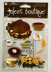 NEW Lot of 6 Packs JOLEES BOUTIQUE Halloween Thanksgiving Stickers Stickopotamus