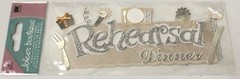 K Company *WEDDING* Scrapbooking Lot ~ Jolee’s Stickers ~ 16 Packs NEW