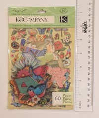 Susan Winget Spring Blossom Icon Die-Cut Cardstock & Acetate By K&Company RARE