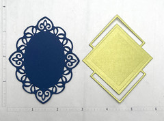 Die Cuts Decorative Plaque 8 Pieces *You Choose Color* Foil Mirror Specialty Car