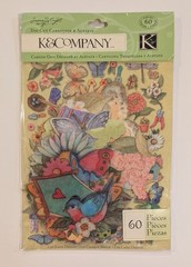 Susan Winget Spring Blossom Icon Die-Cut Cardstock & Acetate By K&Company RARE