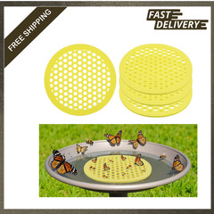 Floating Bee Watering Stations 7.87 Inch Foam Honeycomb Design Bee Feeder for