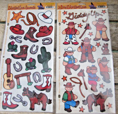 Vintage Stickopotamus Stickers – Sweet Baby Boy / Girl ~Giddy Up Stickerkins+++