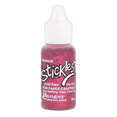 Ranger, Stickles Glitter Glue, Rhubarb, Red Glitter, Burgundy Glitter, Wine