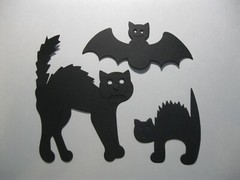 HALLOWEEN Scrapbook Die Cuts (Set of 12)