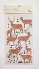 Deer Forest Animals Scrapbooking Stickers by Recollections